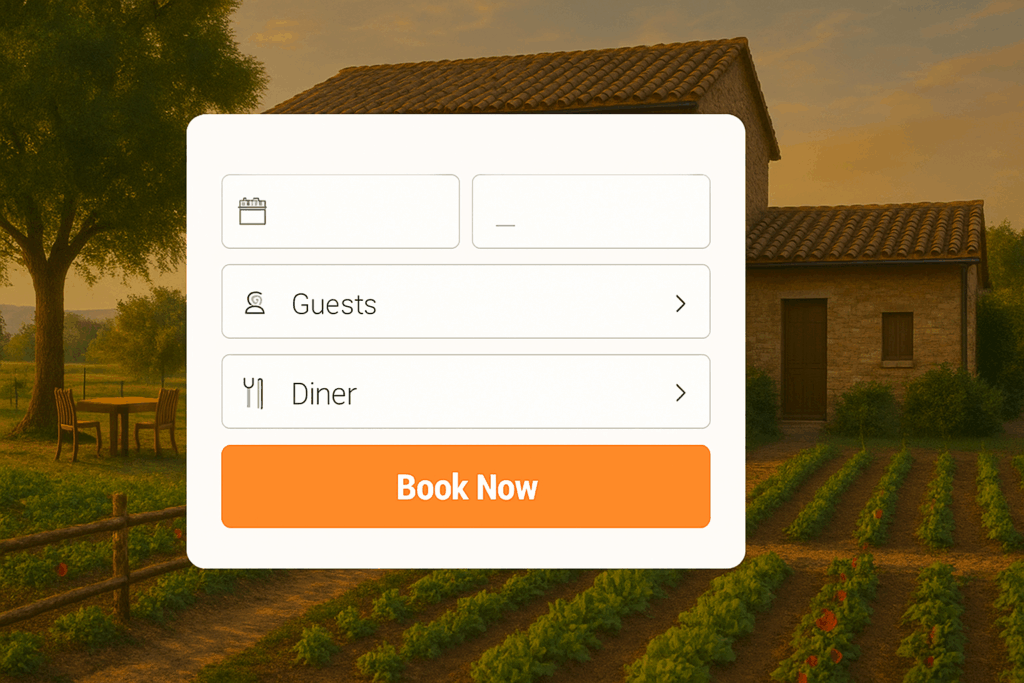5 Segnali che il sito del tuo agriturismo ha bisogno di un restyling form prenotazioni per il sito del tuo agriturismo