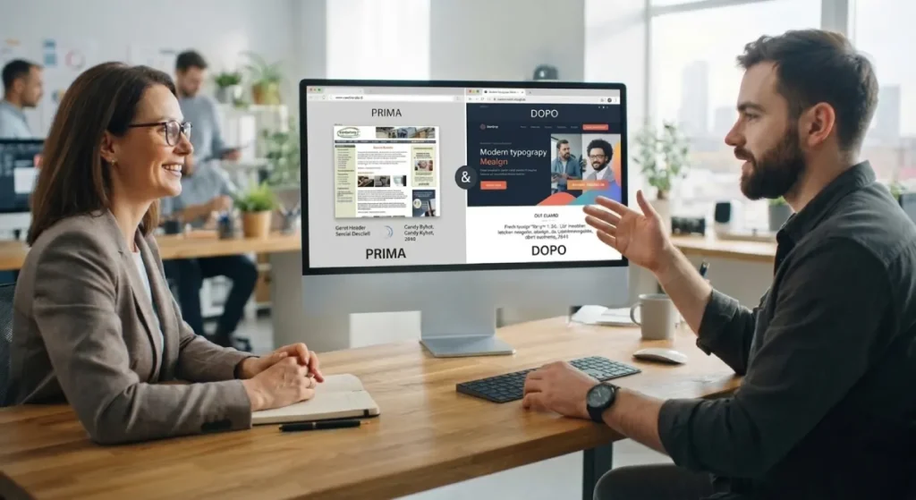 Restyling sito web